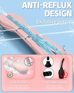 Foto 2 | Foto 2 | Botella De Ducha Enema Douche Anti Retroflujo Amal Para Limpiar El Colon - Venta Internacional.