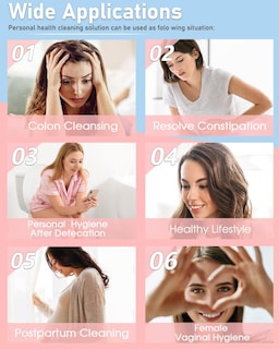 Foto 5 | Foto 5 | Botella De Ducha Enema Douche Anti Retroflujo Amal Para Limpiar El Colon - Venta Internacional.