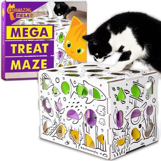 Foto 1 | Foto 1 | Caja De Rompecabezas Cat Treat Cat Amazing Mega Para Gatos De Interior - Venta Internacional.