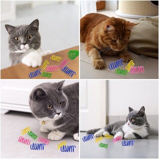 Foto 5 | Foto 5 | Cat Spring Toys Yuloyi 30 Paquetes De Resortes De Plástico De Colores - Venta Internacional.