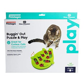 Foto 2 | Foto 2 | Puzle Interactivo Con Golosinas Para Gatos Nina Ottosson Buggin' Out - Venta Internacional.