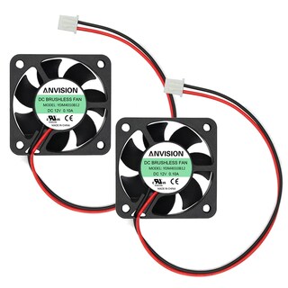 Foto 1 | Foto 1 | Ventilador De Refrigeración Anvision Ydm4010b12 40 Mm X 10 Mm 12 V Dc 0.04a - Venta Internacional.
