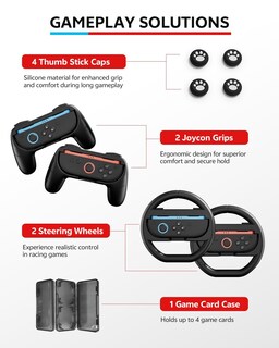 Foto 6 | Foto 6 | Kit De Accesorios Funda De Transporte Y Protector De Pantalla Para Nintendo Switch 2 - Venta Internacional.