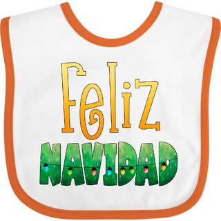 Foto 1 | Foto 1 | Baby Bib Inktastic Feliz Navidad Con Luces Para Árbol De Navidad - Venta Internacional.