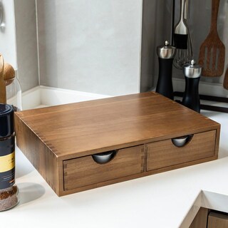 Foto 6 | Foto 6 | Organizador De Cápsulas De Café Flyiee Cajón De Madera Para Tazas En Forma De K 30 Cápsulas - Venta Internacional.