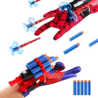 Foto 1 | Foto 1 | Guantes Spider Web Shooter Wiifyly Para Niños Con Balas Y Dardos - Venta Internacional.