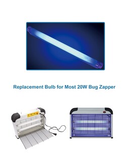 Foto 3 | Foto 3 | Tubo De Bombilla De Repuesto De 10 W Para Eliminador De Insectos De 20 W (paquete De 4) - Venta Internacional.