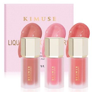 Foto 1 | Foto 1 | Crema Suave Liquid Blush Kimuse Para Mejillas De Larga Duración - Venta Internacional.
