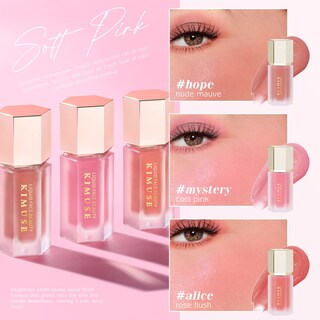 Foto 5 | Foto 5 | Crema Suave Liquid Blush Kimuse Para Mejillas De Larga Duración - Venta Internacional.