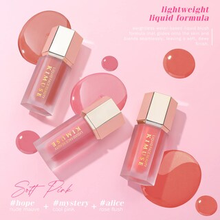 Foto 7 | Foto 7 | Crema Suave Liquid Blush Kimuse Para Mejillas De Larga Duración - Venta Internacional.