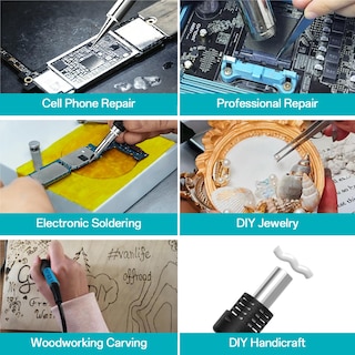 Foto 7 | Foto 7 | Kit 2 En 1 De Pistola De Calor Y Soldador Bakon Bk852d+ - Venta Internacional.