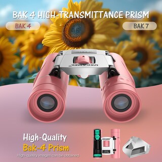 Foto 3 | Foto 3 | Binoculares Uscamel 8x21 Compact Para Adultos Y Niños - Rosa - Venta Internacional.