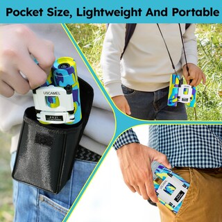 Foto 3 | Foto 3 | Binoculares Uscamel 8x21 Compact Para Niños Y Adultos Azul/amarillo - Venta Internacional.