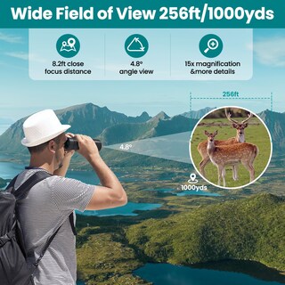 Foto 5 | Foto 5 | Binoculares Urbancoast 15x45 Professional Hd Impermeables Ipx7 - Venta Internacional.