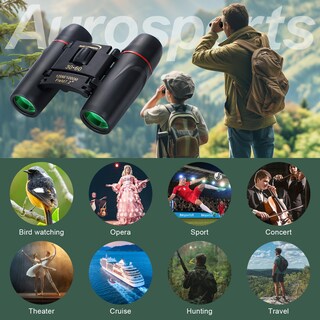 Foto 7 | Foto 7 | Binoculares Aurosports 30x60 Pequeños Plegables Para Adultos/niños - Venta Internacional.
