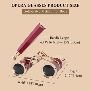 Foto 3 | Foto 3 | Binoculares Opera Glasses Aroncent 3x25 Para Conciertos De Teatro - Venta Internacional.