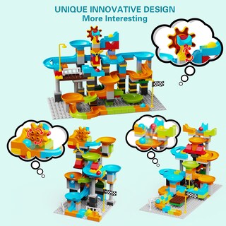 Foto 4 | Foto 4 | Juego De Bloques De Construcción Marble Run Jixin 3 En 1 Para Niños De 2 A 8 Años O Más - Venta Internacional.