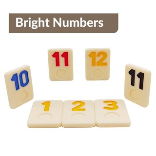 Foto 5 | Foto 5 | Set De Juego Rummy Cube Uvcany Para 6 Jugadores Con Estantes De Madera Y Funda - Venta Internacional.
