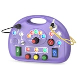 Montessori Busy Board Jiwort Para Niños Pequeños Con Luz Led De Más De 1 Año - Venta Internacional.
