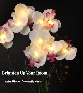 Foto 4 | Foto 4 | Lámpara Con Forma De Orquídea Homeseasons Homeseaons  Arreglo Con Iluminación Led - Venta Internacional.