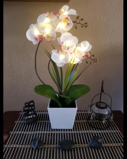Foto 5 | Foto 5 | Lámpara Con Forma De Orquídea Homeseasons Homeseaons  Arreglo Con Iluminación Led - Venta Internacional.