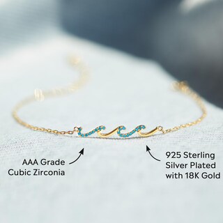 Foto 7 | Foto 7 | Pulsera Storyjewellery Friend Gifts Para Mujer Chapada En Oro De 18 Quilates - Venta Internacional.