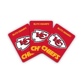 Foto 3 | Foto 3 | Juego De Cartas Blitz Champz Kansas City Chiefs Football De Más De 7 Años - Venta Internacional.