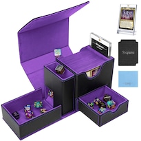 Caja De Cubierta  Bandeja De Dados Y Torre 2 En 1 Mtg Commander Stepane - Venta Internacional.
