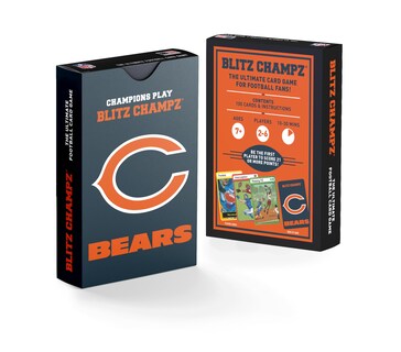 Foto 2 | Foto 2 | Juego De Cartas Blitz Champz Chicago Bears Nfl Para Niños Mayores De 7 Años - Venta Internacional.