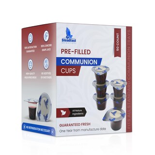 Foto 1 | Foto 1 | Set De Comunión Steadfast Selections De 50 Tazas Con Jugo Y Pan - Venta Internacional.