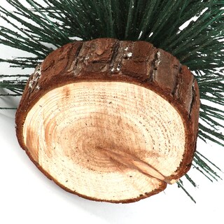 Foto 4 | Foto 4 | Juego De Árbol De Navidad Uiyihif En Miniatura De Pino Con Base De Madera - Venta Internacional.