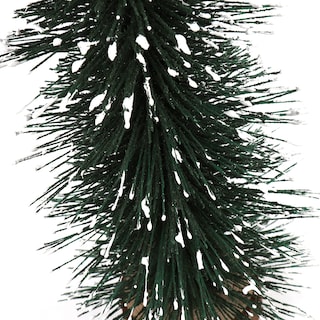 Foto 5 | Foto 5 | Juego De Árbol De Navidad Uiyihif En Miniatura De Pino Con Base De Madera - Venta Internacional.