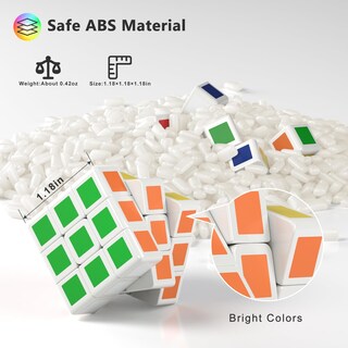 Foto 2 | Foto 2 | Puzzle Cube Vdealen Mini Cubo Mágico De 3 X 3 X 3 X 3 Paquete De 24 Unidades Para Niños - Venta Internacional.