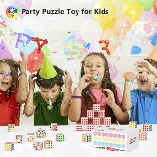 Foto 5 | Foto 5 | Puzzle Cube Vdealen Mini Cubo Mágico De 3 X 3 X 3 X 3 Paquete De 24 Unidades Para Niños - Venta Internacional.