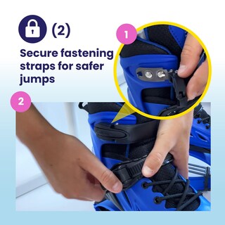 Foto 3 | Foto 3 | Zapatos De Salto New Bounce Premium Moon Para Niños Color Azul - Venta Internacional.