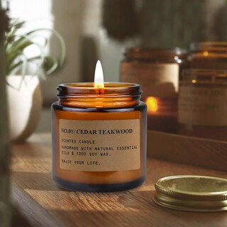 Foto 4 | Foto 4 | Candles Feibao Tarro De Cera De Soja Natural Con Aroma A Ámbar 100 Ml 8 Unidades - Venta Internacional.