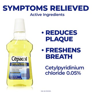 Foto 3 | Foto 3 | Enjuague Bucal Cepacol Antibacteriano Multiprotección Menta 700ml - Venta Internacional.