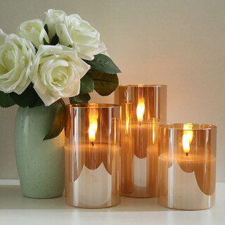 Foto 5 | Foto 5 | Velas Led Sin Llama Genswin Real Wax 3d Mick Con Mando A Distancia Dorado - Venta Internacional.