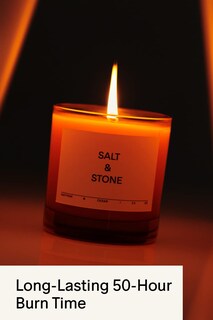Foto 4 | Foto 4 | Vela Con Aroma A Sal Y Piedra Azafrán Y Cedro 250 Ml 50 H Quemada - Venta Internacional.