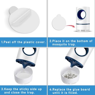 Foto 5 | Foto 5 | Pizarras Adhesivas Recargables Para Trampas Para Mosquitos Paquete De 12 - Venta Internacional.