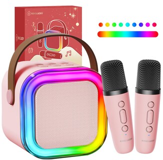Foto 1 | Foto 1 | Máquina De Karaoke Kinglucky Top Mini Para Niños Con Más De 14 Millones De Canciones Color Rosa - Venta Internacional.