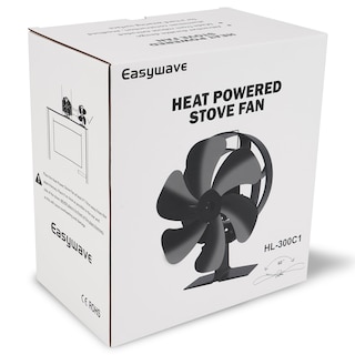 Foto 6 | Foto 6 | Ventilador De Chimenea Easywave Estufa De Leña Oscilante Con Termómetro - Venta Internacional.