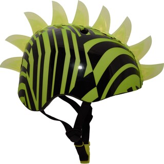 Foto 4 | Foto 4 | Casco De Bicicleta Krash Mohawk Dazzle Green Led Para Adolescentes Unisex - Venta Internacional.