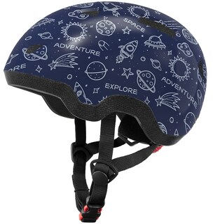 Foto 1 | Foto 1 | Casco De Bicicleta Para Niños Pequeños Mountalk Galaxy Ajustable De 1 A 8 Años - Venta Internacional.
