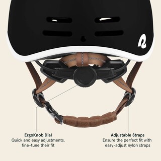 Foto 4 | Foto 4 | Casco De Bicicleta Retrospec Remi Para Niños Y Jóvenes De 49 A 53 Cm Negro Mate - Venta Internacional.