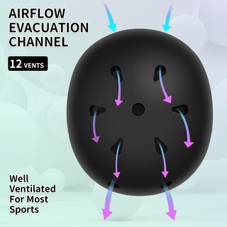 Foto 4 | Foto 4 | Casco De Bicicleta Jifar Para Niños Pequeños Degradado De Color Con Almohadillas De 3 A 14 Años O Más - Venta Internacional.