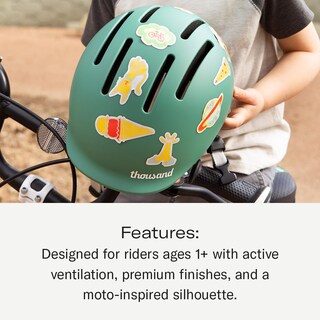 Foto 4 | Foto 4 | Casco Thousand Jr. Toddler Green Dream Para Niños Mayores De 1 Año - Venta Internacional.