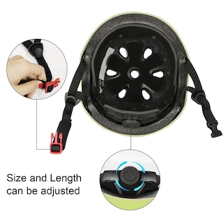 Foto 5 | Foto 5 | Casco De Bicicleta Para Niños Besttravel Ajustable De 3 A 8 Años Color Verde - Venta Internacional.