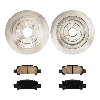 Foto 2 | Foto 2 | Kit De Frenos: Rotores De Freno Traseros Y Pastillas Cerámicas Kax Baja Legacy - Venta Internacional.