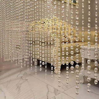 Foto 5 | Foto 5 | Guirnaldas De Cristal Kinhom Acrílico De 99 Pies Para Fiesta De Bodas - Venta Internacional.